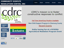 Tablet Screenshot of cdrc.org